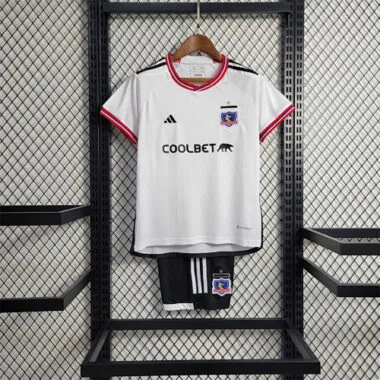 2023/24 Colo-Colo home kids kit