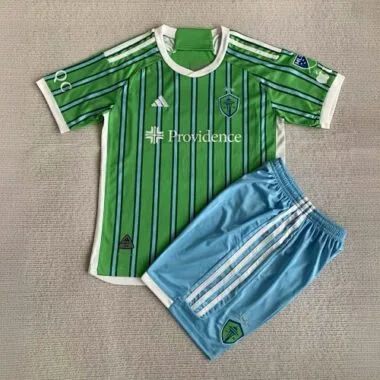 24-25 Seattle Sounders Home Adults And Kid Kits