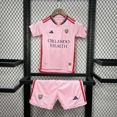 24-25 Orlando City Away Kid Kits Youth Apparels