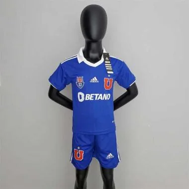 22-23 University of Chile home kids kit