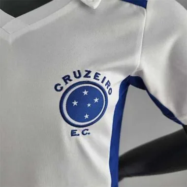 22-23 Cruzeiro away kids kit