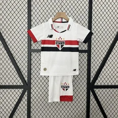 24-25 Sao Paulo Home Kid Kits Children Sets