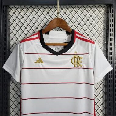 23-24 Flamengo away kids kit