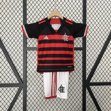 24-25 Flamengo Home Kid Kits Children Sets