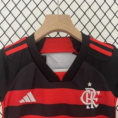 24-25 Flamengo Home Kid Kits Children Sets
