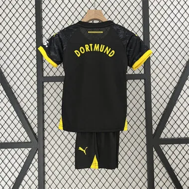 23-24 Dortmund away kid kit Best Soccer Jersey