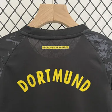 23-24 Dortmund away kid kit Best Soccer Jersey