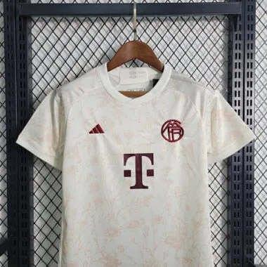23-24 Crianças Bayern de Munique 2 - Equipamento de jogo fora de casa - Tamanhos 16-28