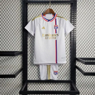 23-24 Lyon home kids kit