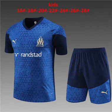 2023/24 Marseilles Kids Soccer Jerseys