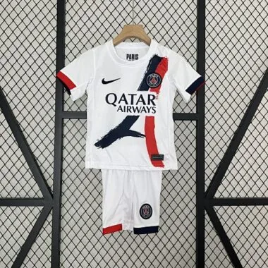 24-25 PSG Away Kid Kits Youth Apparels