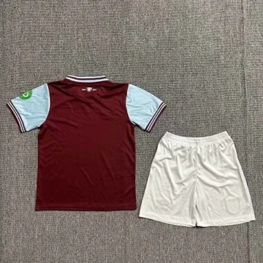 24-25 West Ham Home Kid Kits Youth Apparels