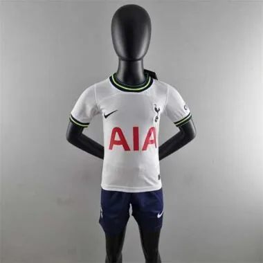 22-23 Tottenham Hotspur home kids kit