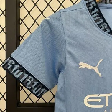 2024/25 Manchester City Home Kid Kits Youth Apparels
