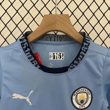 2024/25 Manchester City Home Kid Kits Youth Apparels