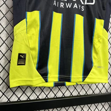24-25 Manchester City Away Kid Kits Youth Apparels