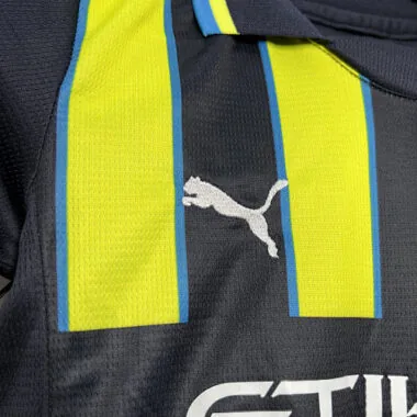24-25 Manchester City Away Kid Kits Youth Apparels