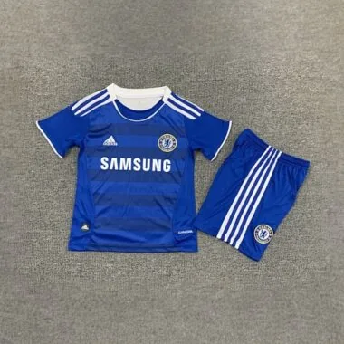 11-12 Chelsea Home Kids Retro Kits Children Shirt Football Jerseys album photo 9