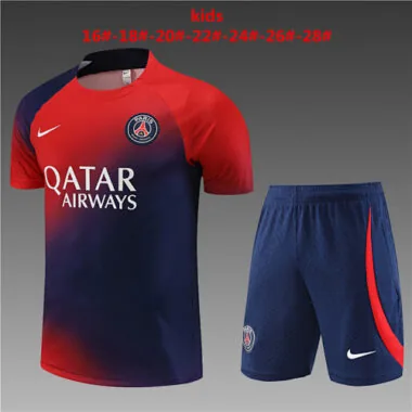23-24 PSG Kids Training Soccer Jerseys Yupoo(3)