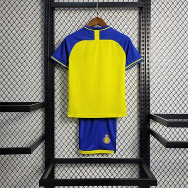 2022/23 Saudi Al-Nassr home kids kit