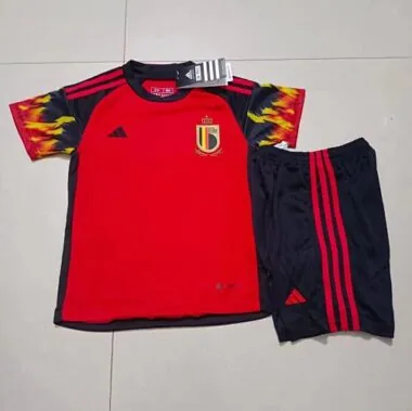 2022 Belgium home kids kit
