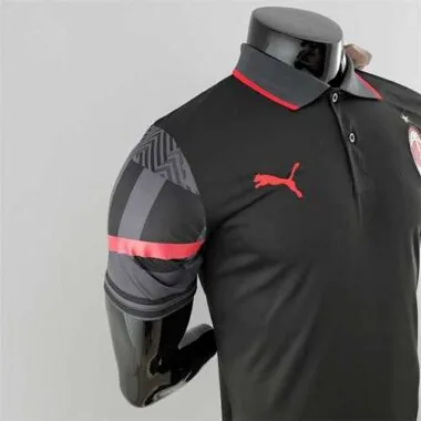 2022/23 AC Milan black POLO