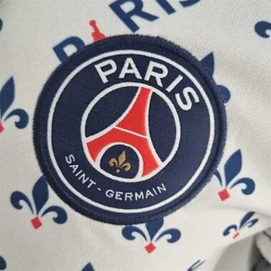 PSG Polo Jordan co branded white