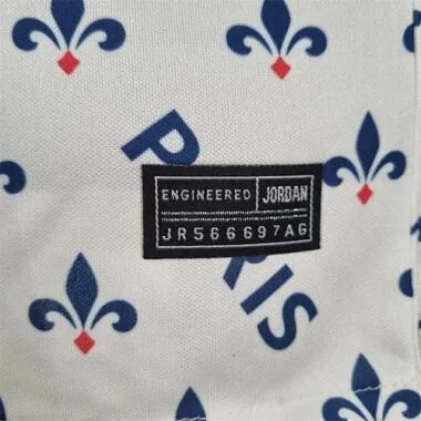 PSG Polo Jordan co branded white
