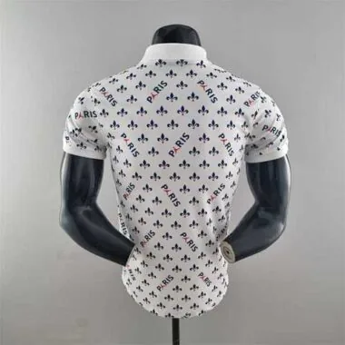 PSG Polo Jordan co branded white