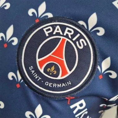 Polo do PSG Jordan, em colaboração, azul