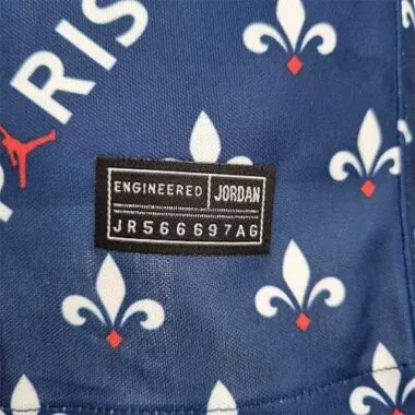 Polo do PSG Jordan, em colaboração, azul