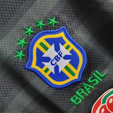 Brazil Polo Black Stripe
