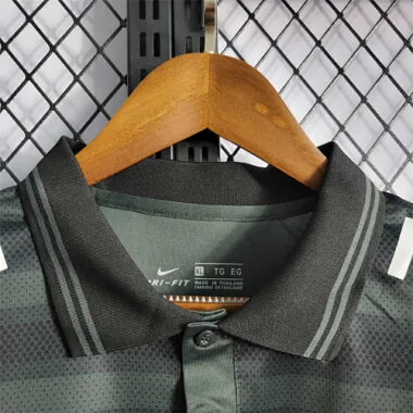 Brazil Polo Black Stripe