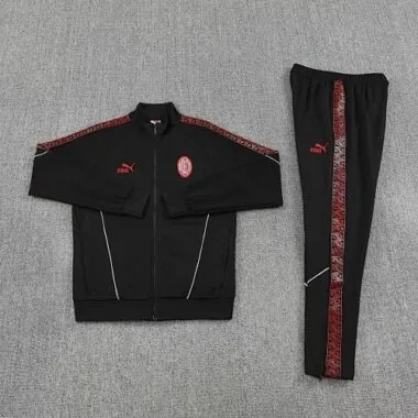25-26 AC Milan Training Kits Tracksuits Jacket Cheap Football Jersey Wholesale Yupoo