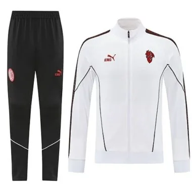25-26 AC Milan Training Kits Tracksuits Jacket Cheap Football Jersey Wholesale Yupoo