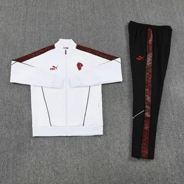 25-26 AC Milan Training Kits Tracksuits Jacket Cheap Football Jersey Wholesale Yupoo