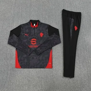 25-26 AC Milan Training Kits Tracksuits Sweatshirt Cheap Football Jersey Wholesale Yupoo