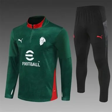 25-26 AC Milan Training Kits Tracksuits Sweatshirt Cheap Football Jersey Wholesale Yupoo