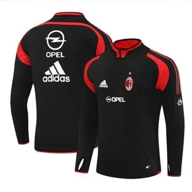 04-05 Retro AC Milan Training Kits Tracksuits Sweatshirt Cheap Jersey Wholesale Yupoo