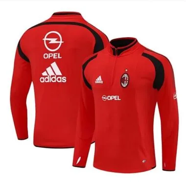 04-05 Retro AC Milan Training Kits Tracksuits Sweatshirt Cheap Jersey Wholesale Yupoo
