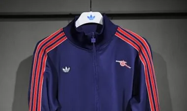 25-26 Arsenal Terrace Icons Blue Football Tracksuits Long Jacket Suits