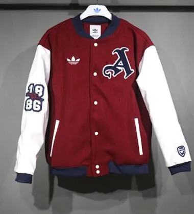 25-26 Arsenal Tracksuits Long Baseball Jacket Suits Cheap Football Jersey Wholesale Yupoo
