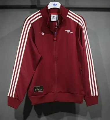 25-26 Arsenal Terrace Icons Red Football Tracksuits Long Jacket Suits Cheap Football Jersey Wholesal