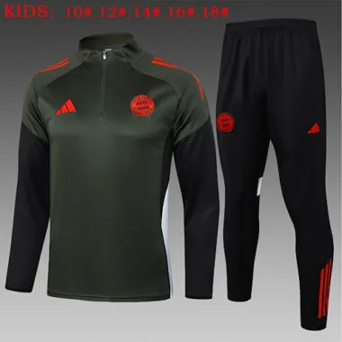 25-26 Kids Bayern Training Kits Sweatshirt Tracksuits Cheap Football Jersey Wholesale Yupoo
