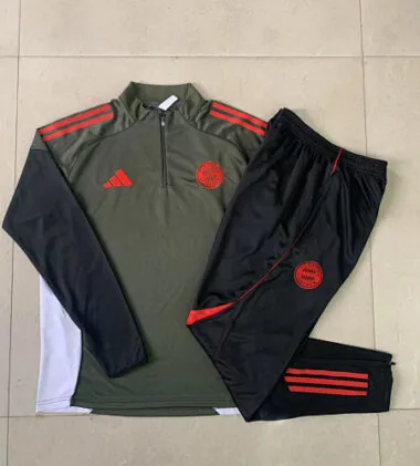 25-26 Kids Bayern Training Kits Sweatshirt Tracksuits Cheap Football Jersey Wholesale Yupoo