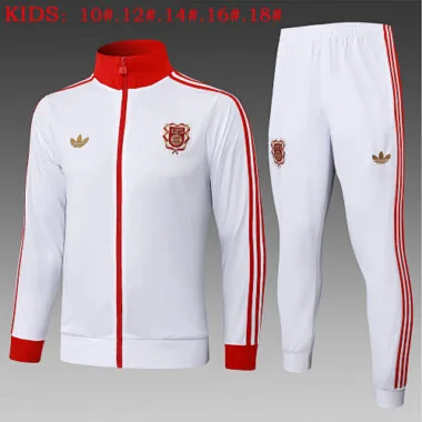 25-26 Kids Bayern Training Kits Jacket Tracksuits Cheap Football Jersey Wholesale Yupoo