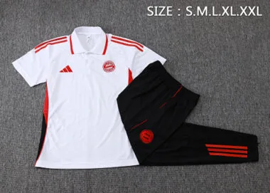 25-26 Bayern Training Kits Polo Tracksuits Cheap Jersey Wholesale Yupoo
