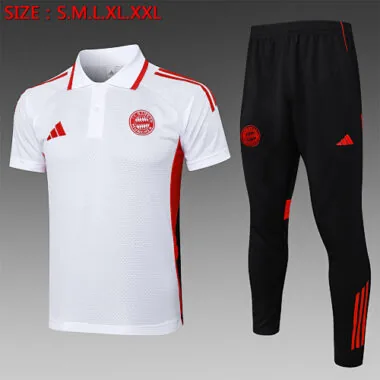 25-26 Bayern Training Kits Polo Tracksuits Cheap Jersey Wholesale Yupoo