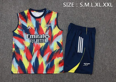 25-26 Arsenal Sleeveless Training Kits Tracksuits Cheap Football Jersey Wholesale Yupoo