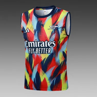 25-26 Arsenal Sleeveless Training Kits Tracksuits Cheap Football Jersey Wholesale Yupoo